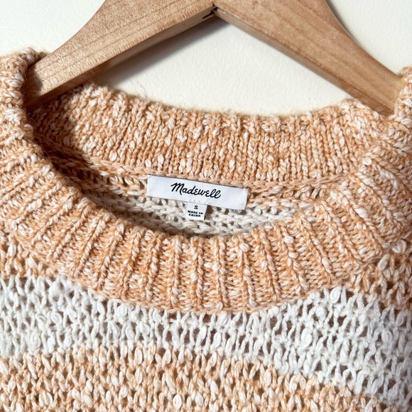 Madewell Baez Pullover Sweater in Stripe - Picture 7 of 13
